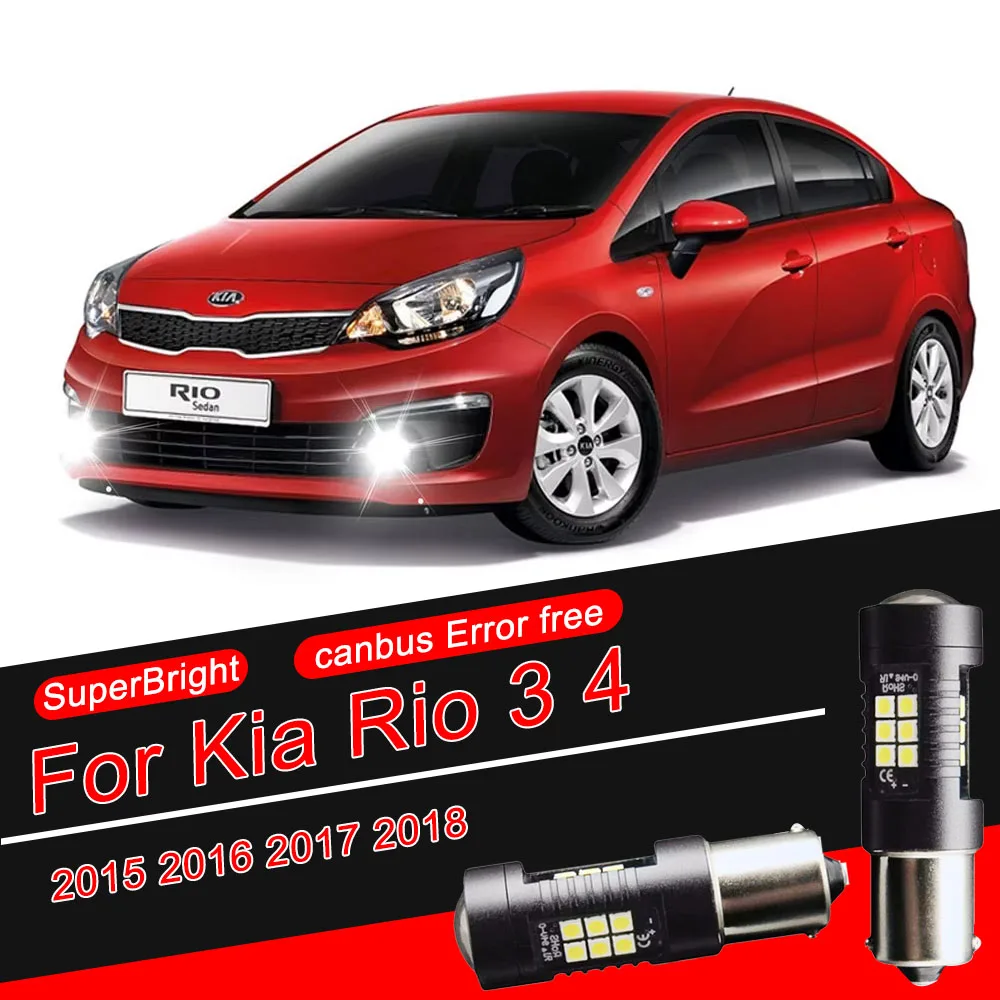 For Kia Rio 3 4 2015 2016 2017 2018 P21W 1156 BA15S Car LED DRL Daytime Running Lights Bulbs White 6000K Canbus No Error
For Kia Rio 3 4 2015 2016 2017 2018 P21W 1156 BA15S Car LED DRL Daytime Running Lights Bulbs White 6000K Canbus No Error