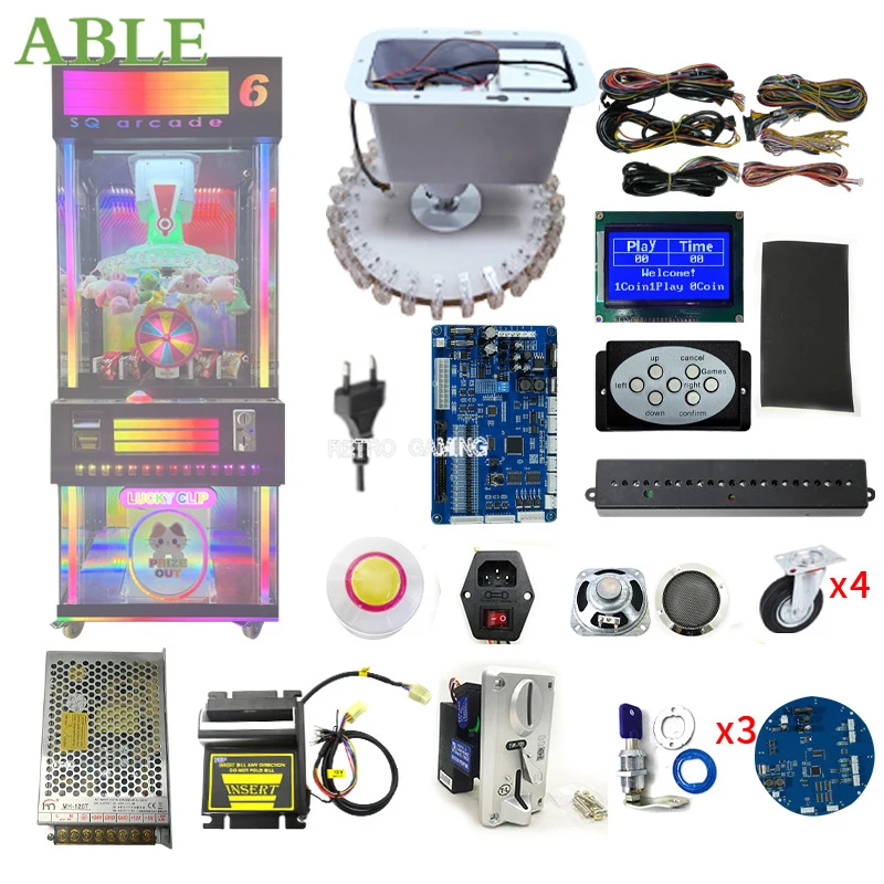 Аркадный набор «сделай сам» с монетоприемником, набор машин для слепых коробок SQ, 40 машинок для слепых коробок с зажимом
Аркадный набор «сделай сам» с монетоприемником, набор машин для слепых коробок SQ, 40 машинок для слепых коробок с зажимом