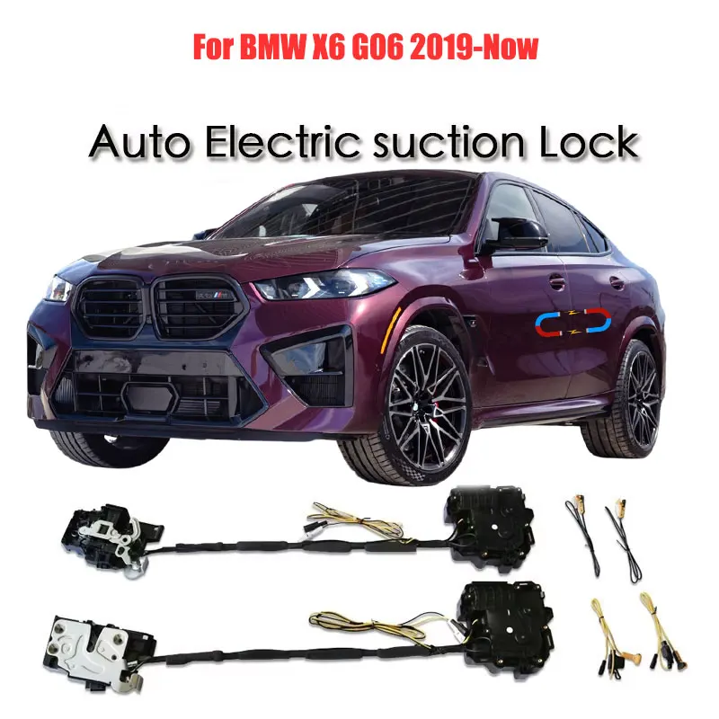 Для BMW X6 G06 2019-наст. время: Механизм плавного закрывания дверей, привод замка, автоматический электрический доводчик с функцией бесшумного всасывания
Для BMW X6 G06 2019-наст. время: Механизм плавного закрывания дверей, привод замка, автоматический электрический доводчик с функцией бесшумного всасывания