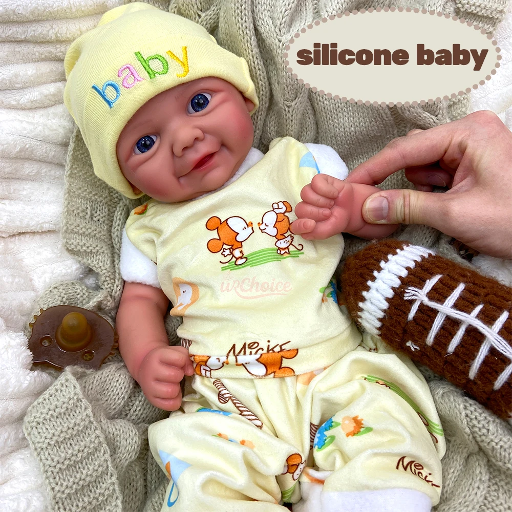 Lifelike Full Silicone Newborn Baby Doll Waterproof & Easy to Clean Anatomically Correct Weighted Realistic Doll for Girls&Boys
Lifelike Full Silicone Newborn Baby Doll Waterproof & Easy to Clean Anatomically Correct Weighted Realistic Doll for Girls&Boys