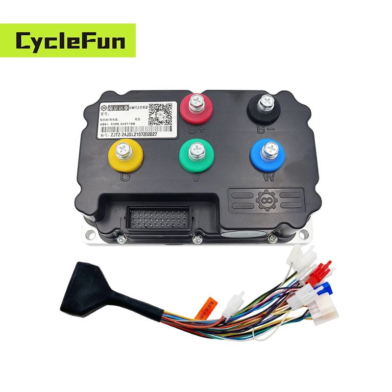 FarDriver ND72360 2.4KW-4KW 190A/360A BLDC Programmable Sine Wave Controller With Bluetooth For Electric Motorcycles Scooter
FarDriver ND72360 2.4KW-4KW 190A/360A BLDC Programmable Sine Wave Controller With Bluetooth For Electric Motorcycles Scooter
