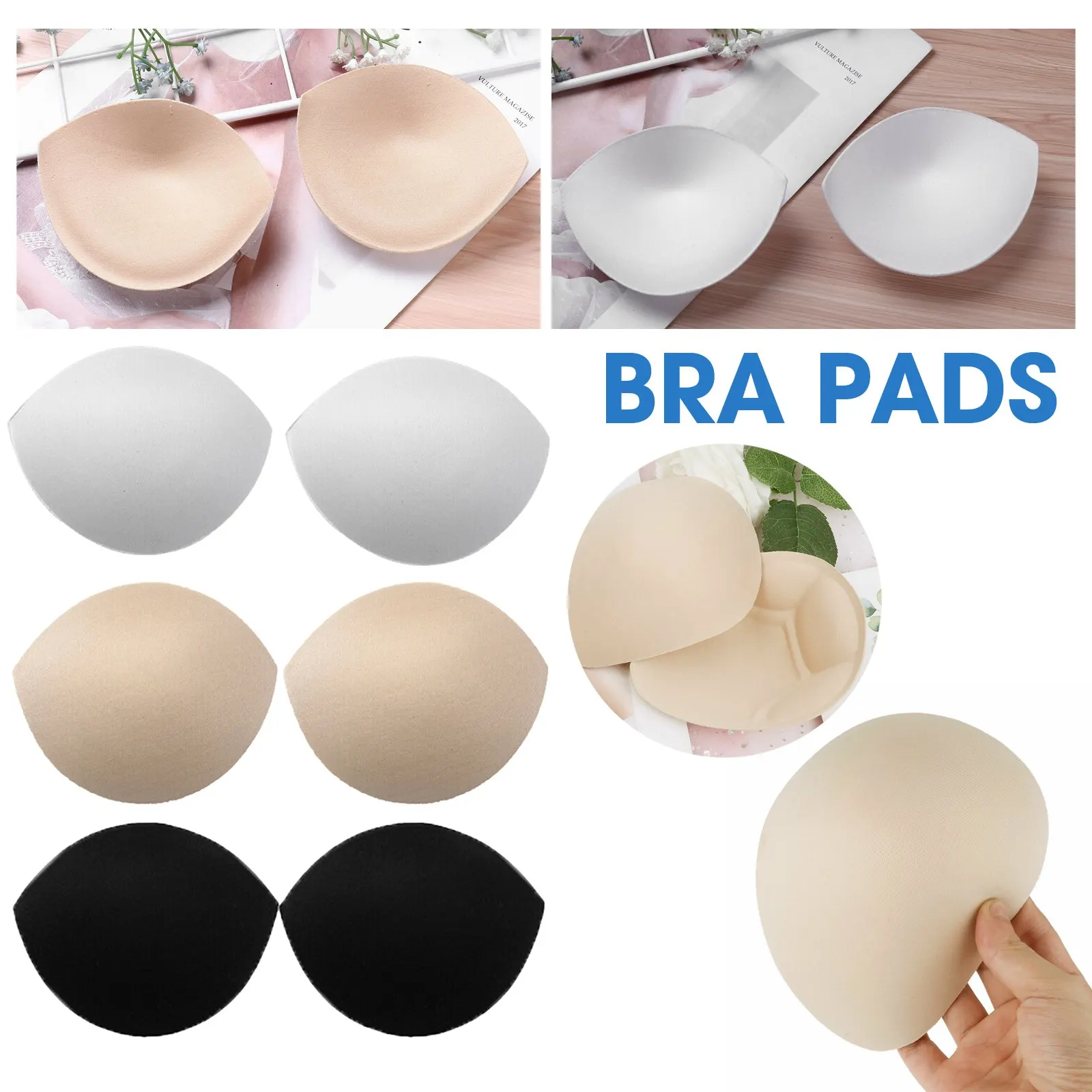 1 Pair/6Pairs Realistic Bra Pads Sponge Breast Forms Fake Boobs Enhancer For Sports Bra Swimsuits Crossdresser Mastectomy
1 Pair/6Pairs Realistic Bra Pads Sponge Breast Forms Fake Boobs Enhancer For Sports Bra Swimsuits Crossdresser Mastectomy