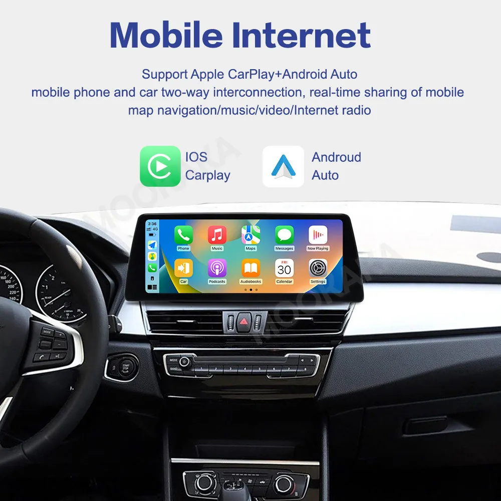 Linux System Touch Screen Wireless Carplay Multimedia With Y-tube For BMW 2 Series F45 F22 2013 -2019 Android auto Auto Link
Linux System Touch Screen Wireless Carplay Multimedia With Y-tube For BMW 2 Series F45 F22 2013 -2019 Android auto Auto Link