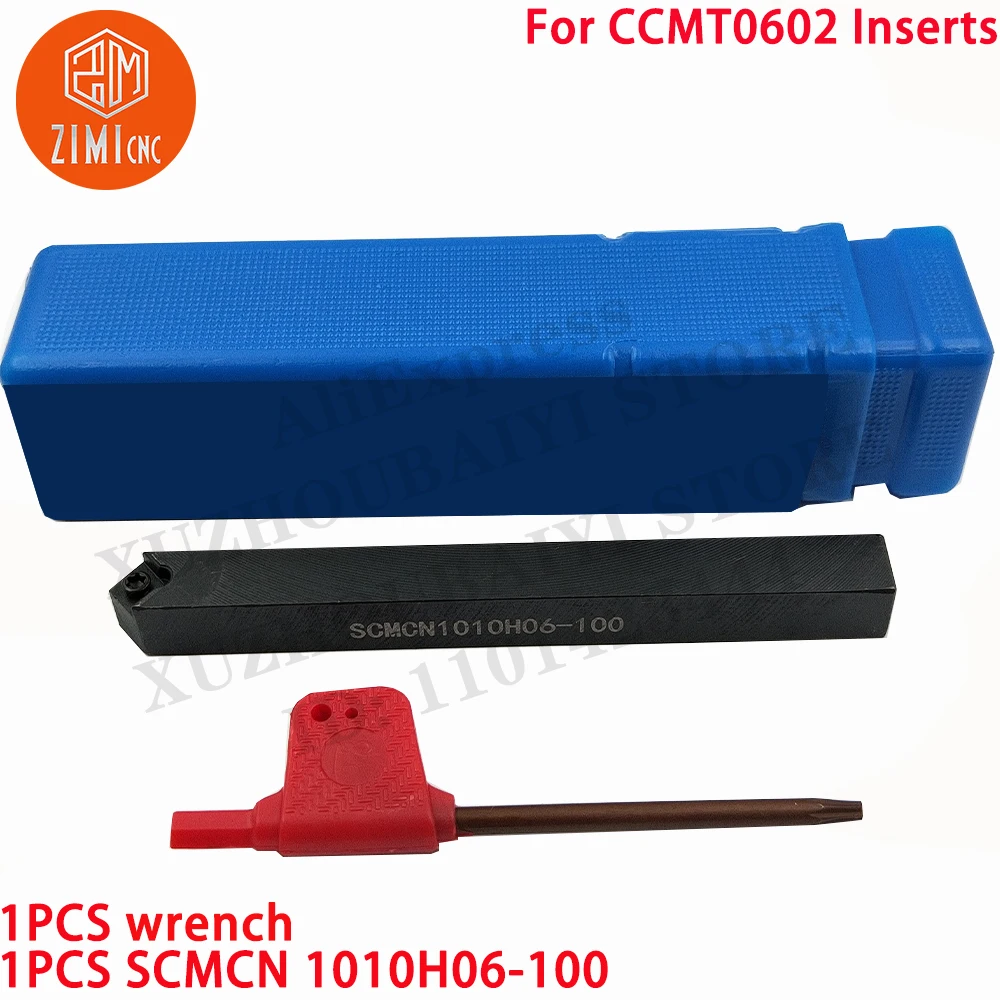1PCS SCMCN1010H06-100 CNC Lathe Arbor Tool Cutting Tool Holder For CCMT0602 Insert CNC metal lathe cutting tool SCMCN1010H06-100
1PCS SCMCN1010H06-100 CNC Lathe Arbor Tool Cutting Tool Holder For CCMT0602 Insert CNC metal lathe cutting tool SCMCN1010H06-100