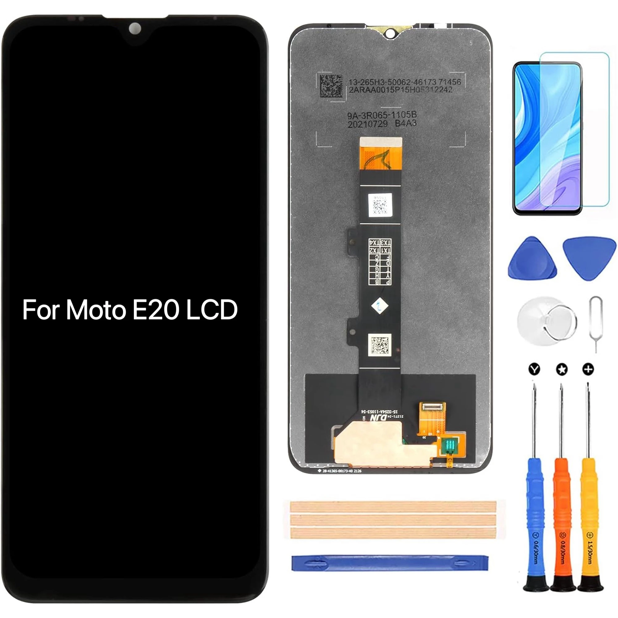 Original For Motorola Moto E20 LCD Display Touch Screen Digiziter Assembly For Moto E20 XT2155, XT2155-1, XT2155-3 Replacement
Original For Motorola Moto E20 LCD Display Touch Screen Digiziter Assembly For Moto E20 XT2155, XT2155-1, XT2155-3 Replacement