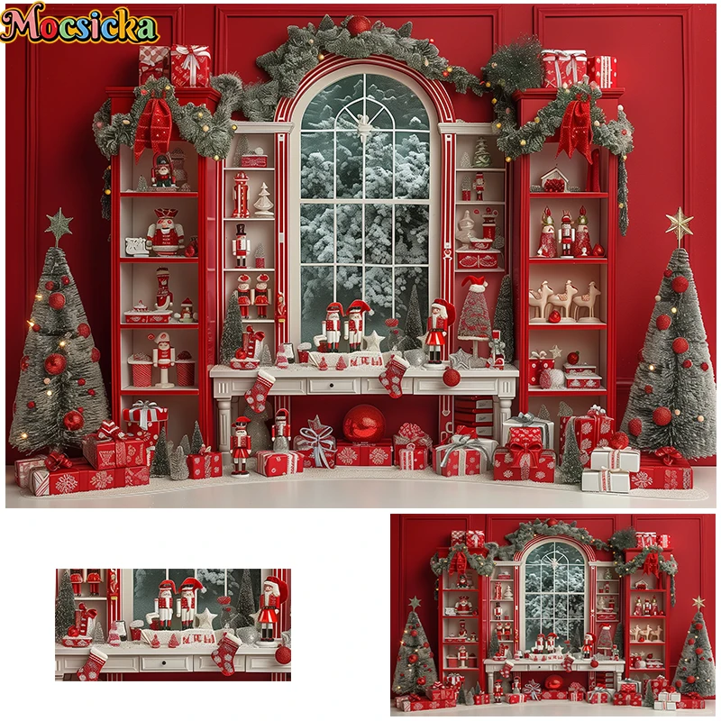 Mocsicka Christmas Kitchen Backdrop Kids Family Photography Props Adult Photocall Window Xmas Tree Gift Box Decor Background
Mocsicka Christmas Kitchen Backdrop Kids Family Photography Props Adult Photocall Window Xmas Tree Gift Box Decor Background
