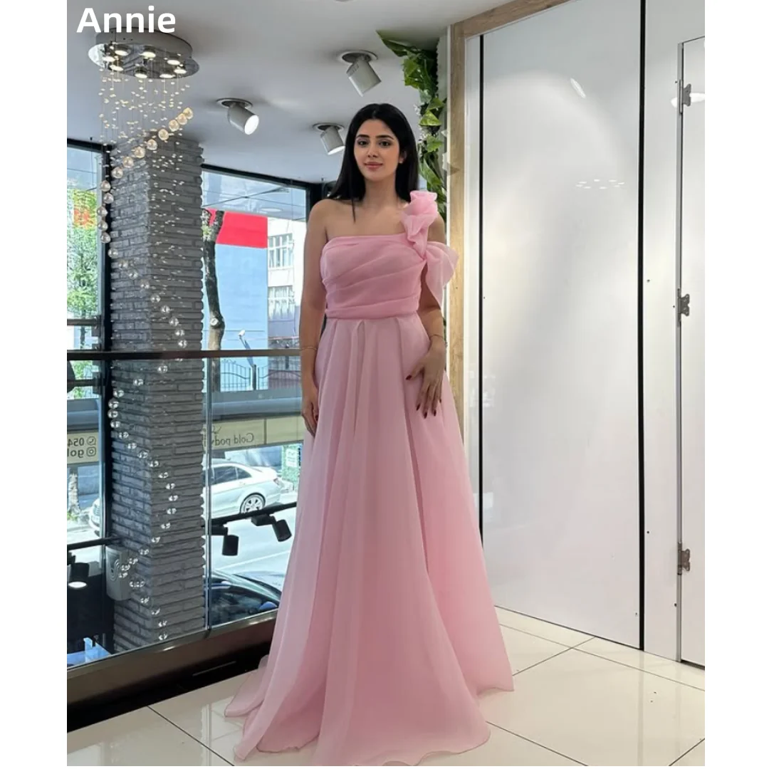 Annie Princess Pink Prom Dresses Sexy One Shoulder Organza Evening Dresses A-line Formal Occasions Prom Dress
Annie Princess Pink Prom Dresses Sexy One Shoulder Organza Evening Dresses A-line Formal Occasions Prom Dress