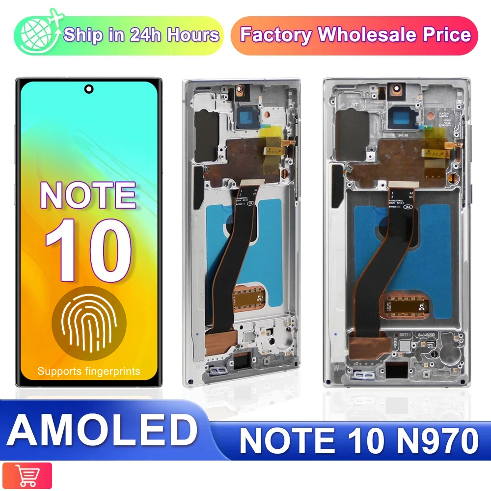 Note10 Screen, for Samsung Galaxy Note10 SM-N975F LCD Display Touch Screen Replacement For Samsung Note 10 Display with Frame
Note10 Screen, for Samsung Galaxy Note10 SM-N975F LCD Display Touch Screen Replacement For Samsung Note 10 Display with Frame