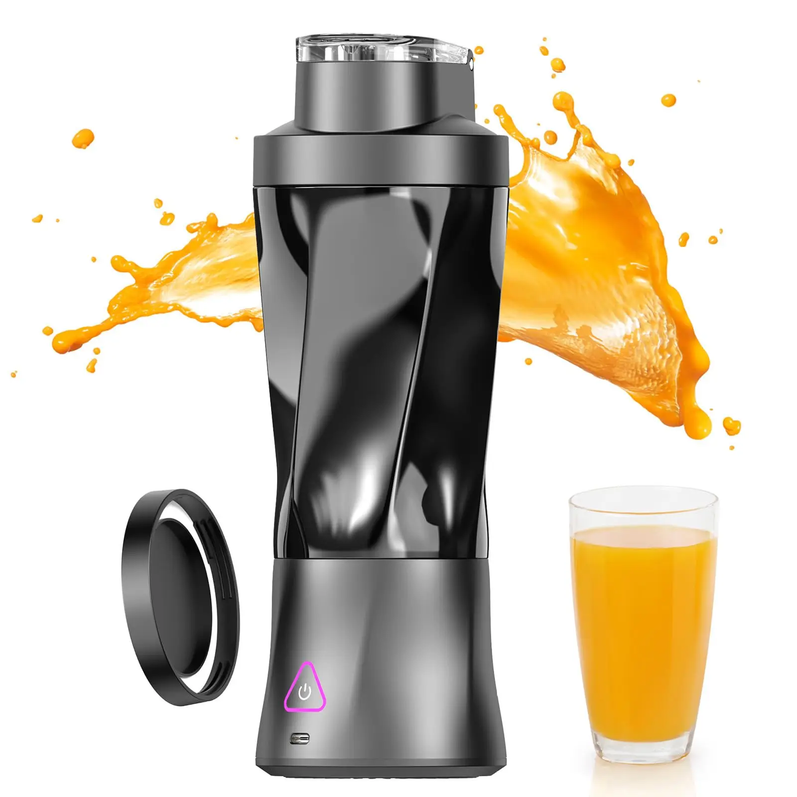 Juicer Cup Small Travel Mixer Cup Large Capacity Ice-Crushing Juicer Electric Portable Protein Blender for Home Kitchen Gym
Juicer Cup Small Travel Mixer Cup Large Capacity Ice-Crushing Juicer Electric Portable Protein Blender for Home Kitchen Gym
