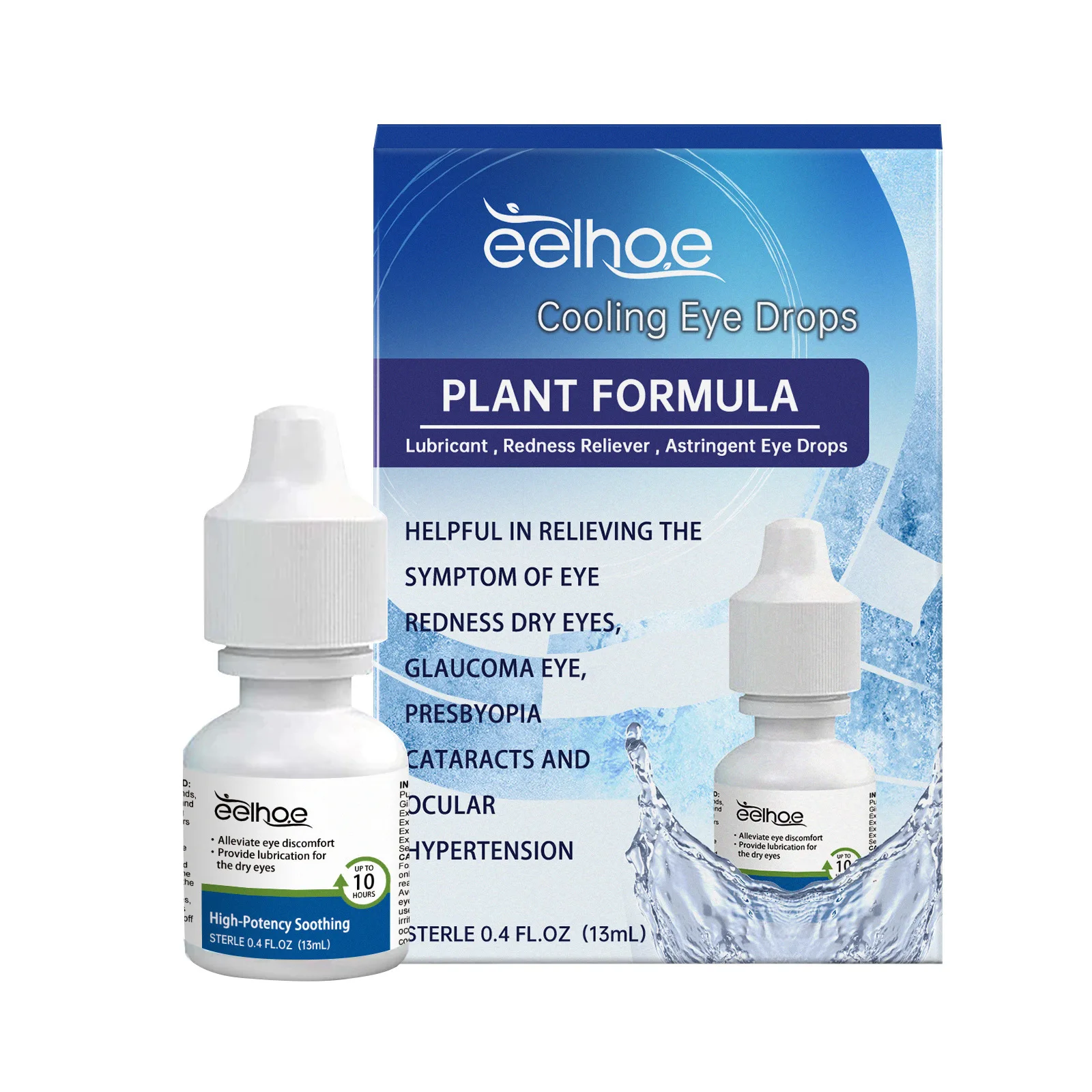Natural Eye Drops Relieve Eye Pain Blurred Vision Eyeball Fatigue Removal Enhance Eyesight Cataract Treatment Cooling Eye Drops
Natural Eye Drops Relieve Eye Pain Blurred Vision Eyeball Fatigue Removal Enhance Eyesight Cataract Treatment Cooling Eye Drops