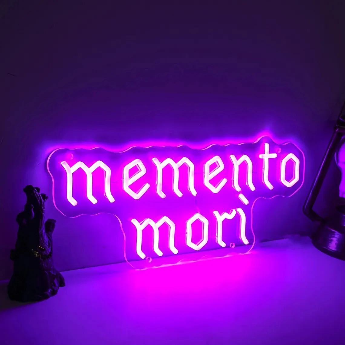Memento Mori Led Neon Sign, Stoic Wall Art,Gothic Home Decor,Dark Art Decor,Ghost Neon Sign Bedroom Decor for Anniversary Gift
Memento Mori Led Neon Sign, Stoic Wall Art,Gothic Home Decor,Dark Art Decor,Ghost Neon Sign Bedroom Decor for Anniversary Gift