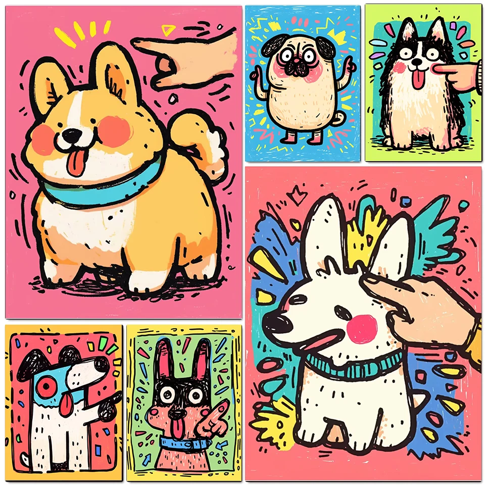 Full Round/Square drill Diamond Art Painting Fun Animal DIY Dog Picture Mosaic Cross Embroidery Home Decoration
Full Round/Square drill Diamond Art Painting Fun Animal DIY Dog Picture Mosaic Cross Embroidery Home Decoration