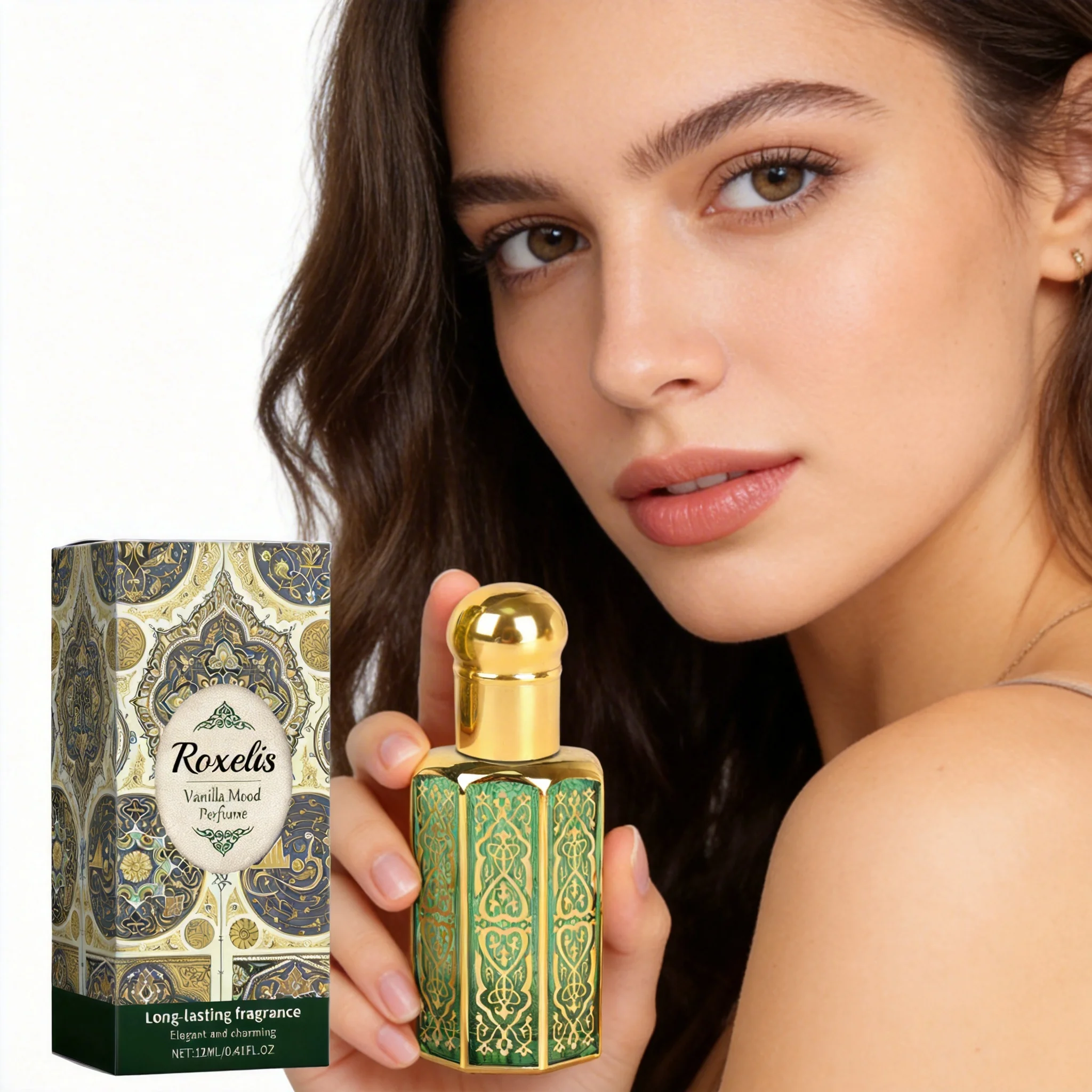 ROXELIS 12ml Vanilla Mood Perfume Long Lastingg Fresh Vanilla Fragrance Sweet Scent Portable Mini Size for Travel Daily Use
ROXELIS 12ml Vanilla Mood Perfume Long Lastingg Fresh Vanilla Fragrance Sweet Scent Portable Mini Size for Travel Daily Use