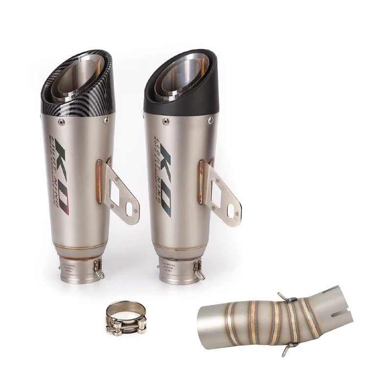 51mm Motorcycle Exhaust Escape Systems Middle Link Pipe With DB Killer Stainless Steel For CFMoto 450SR NK450 450NK 2022-2024
51mm Motorcycle Exhaust Escape Systems Middle Link Pipe With DB Killer Stainless Steel For CFMoto 450SR NK450 450NK 2022-2024