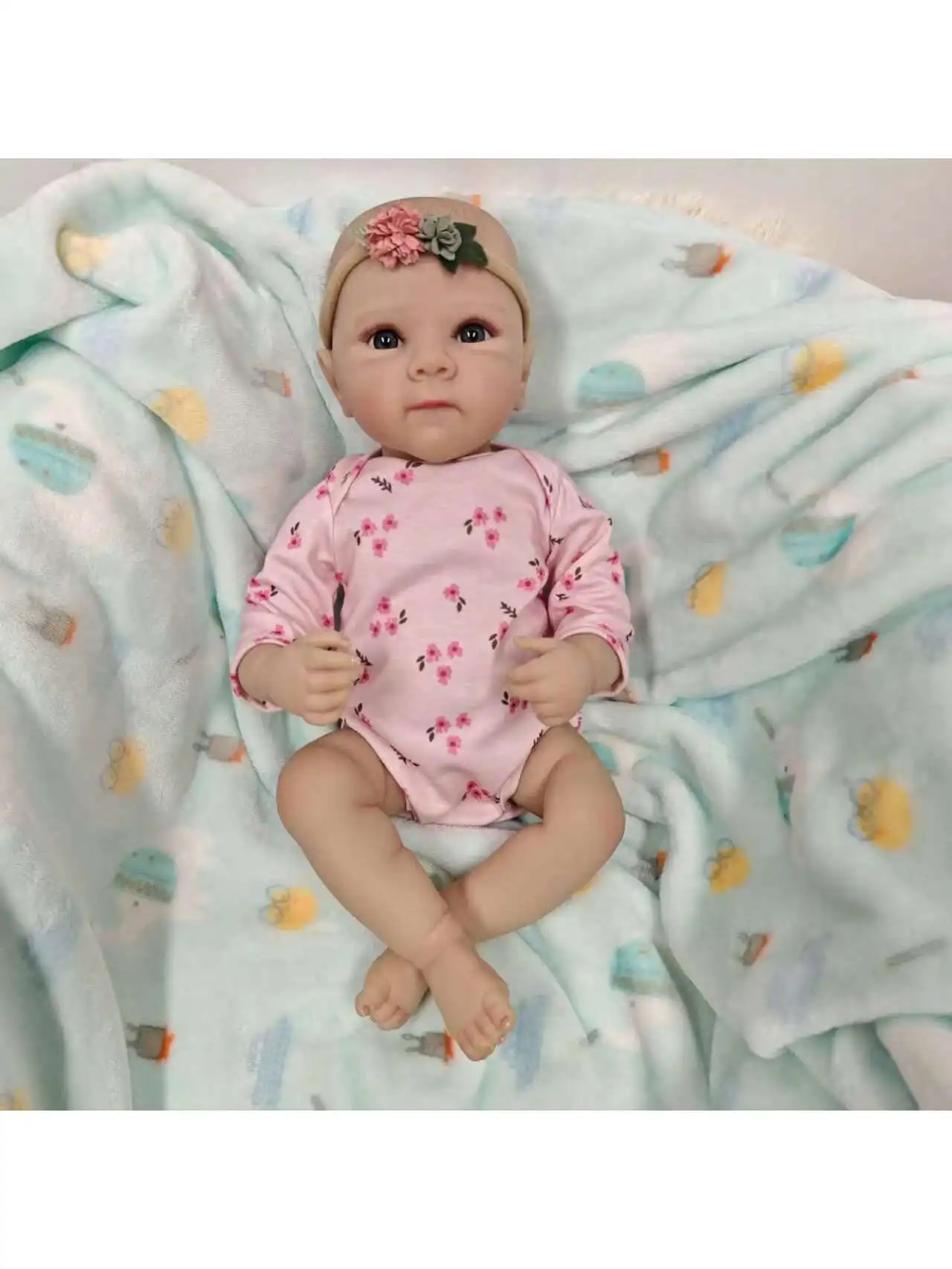 Lifelike Reborn Baby Dolls- 19Inch Cute Soft Vinyl Realistic Baby Doll,Poseable Real Life Baby Dolls(ONLY DOLL/NO ACCESSORES)
Lifelike Reborn Baby Dolls- 19Inch Cute Soft Vinyl Realistic Baby Doll,Poseable Real Life Baby Dolls(ONLY DOLL/NO ACCESSORES)