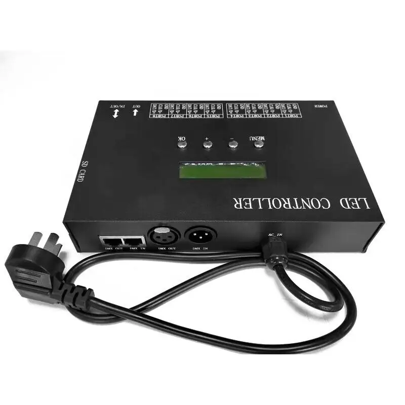 WS2811 WS2812 WS2812 Addressable H807SA LED Light DMX512 Controller RGB Digital Strip Light AC110V 220V Controlador LED
WS2811 WS2812 WS2812 Addressable H807SA LED Light DMX512 Controller RGB Digital Strip Light AC110V 220V Controlador LED