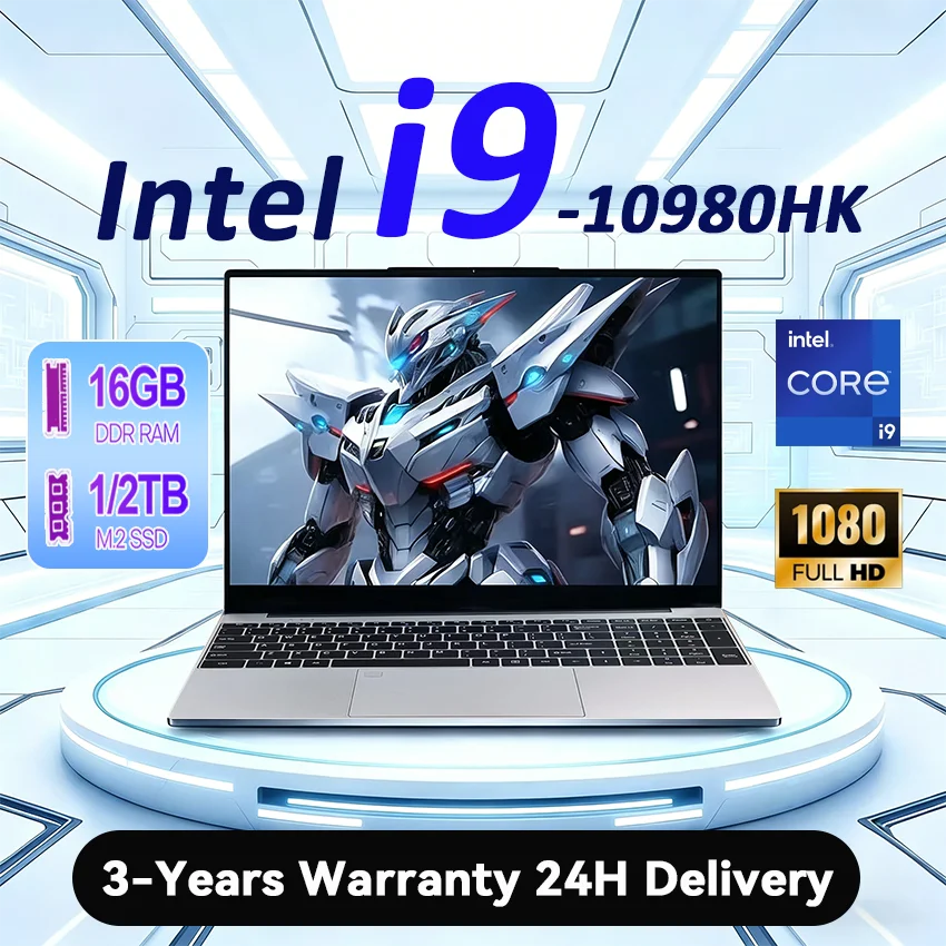 Windows 11 Pro 15.6 inch Business Laptop Intel Core i9-10980HK 16GB RAM 1TB 2TB SSD Notebook Fingerprint Unlock Office Laptop
Windows 11 Pro 15.6 inch Business Laptop Intel Core i9-10980HK 16GB RAM 1TB 2TB SSD Notebook Fingerprint Unlock Office Laptop