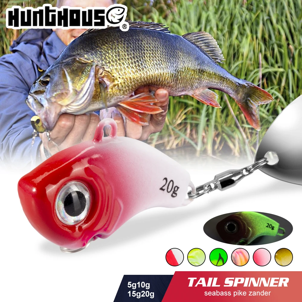 Hunthouse Fishing Tail Spinner Vib Lure Sinking Winter Vibration 5g/10g/15g/20g Metal Jig Casting Crankbait Freshwater Trout
Hunthouse Fishing Tail Spinner Vib Lure Sinking Winter Vibration 5g/10g/15g/20g Metal Jig Casting Crankbait Freshwater Trout