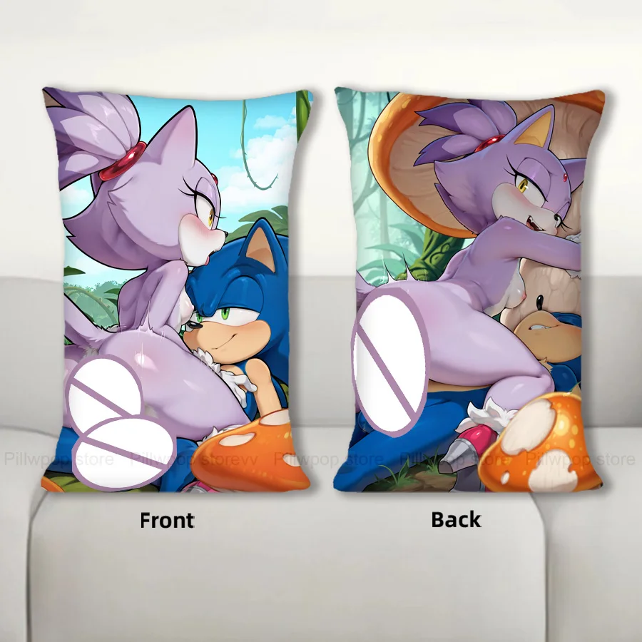 Dakimakura Anime Blaze x Sonic in Plant Kingdom Body Pillow Cover Sofa Cushion Double-side Print Throw Pillow Case 40X60cm
Dakimakura Anime Blaze x Sonic in Plant Kingdom Body Pillow Cover Sofa Cushion Double-side Print Throw Pillow Case 40X60cm