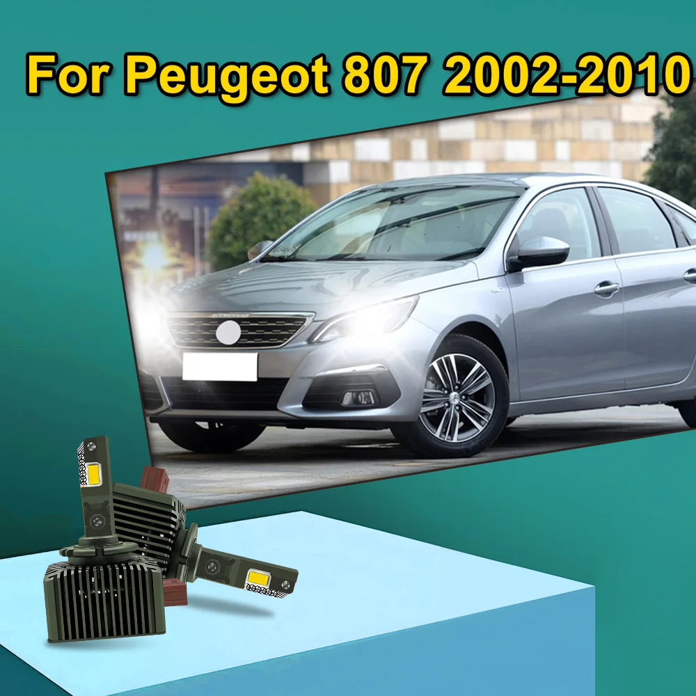 2x HID к светодиодные фары D1S D1R Автомобильные передние лампы Canbus 30000LM для Peugeot 807 2002 2003 2004 2005 2006 2007 2008 2009 2010 12V
2x HID к светодиодные фары D1S D1R Автомобильные передние лампы Canbus 30000LM для Peugeot 807 2002 2003 2004 2005 2006 2007 2008 2009 2010 12V