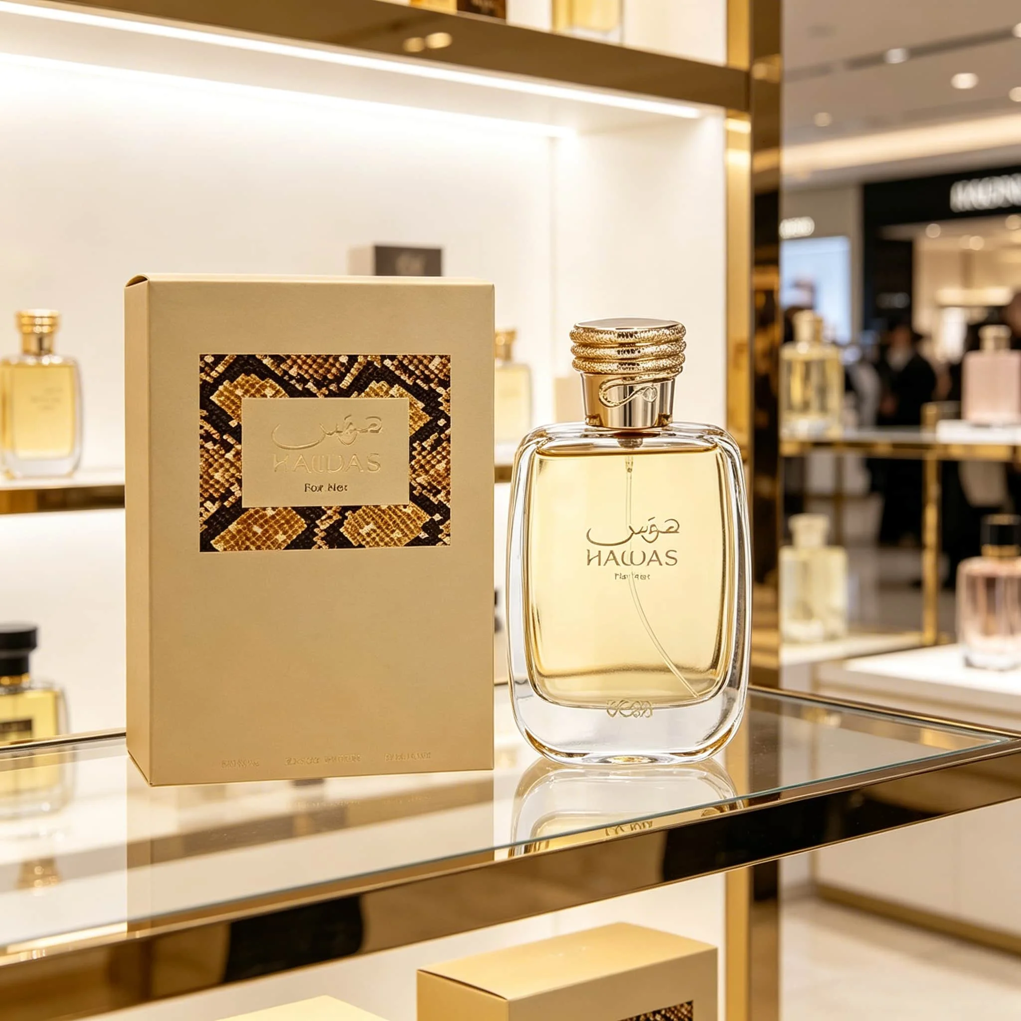 Rasasi Hawas for Her Eau de Parfum (3.4 oz / 100 ml) — a gentle fragrance featuring notes of pear, jasmine, and vanilla. Long-lasting (7–9 hours) and suitable for all occasions; an excellent choice for birthdays, parties, and holidays.
Rasasi Hawas for Her Eau de Parfum (3.4 oz / 100 ml) — a gentle fragrance featuring notes of pear, jasmine, and vanilla. Long-lasting (7–9 hours) and suitable for all occasions; an excellent choice for birthdays, parties, and holidays.