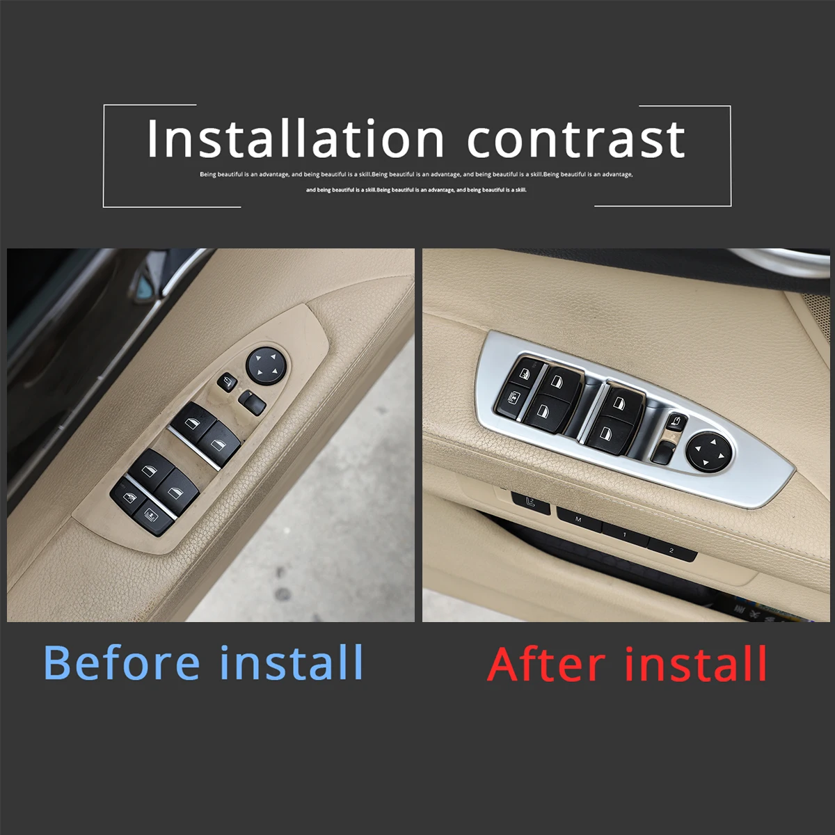 For BMW 7 Series F01 2009-2014 ABS Car Inner Door Glass Lifting Frame Decorative Panel Trim Sticker Car Accessories
For BMW 7 Series F01 2009-2014 ABS Car Inner Door Glass Lifting Frame Decorative Panel Trim Sticker Car Accessories