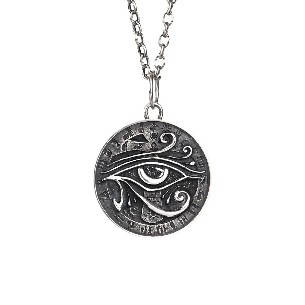 Men's 925 Sterling Silver Tears of the Nile Pendant Vintage Egyptian Ankh Necklace, Vintage Pharaoh Totem Jewelry, Unique Carved
Men's 925 Sterling Silver Tears of the Nile Pendant Vintage Egyptian Ankh Necklace, Vintage Pharaoh Totem Jewelry, Unique Carved