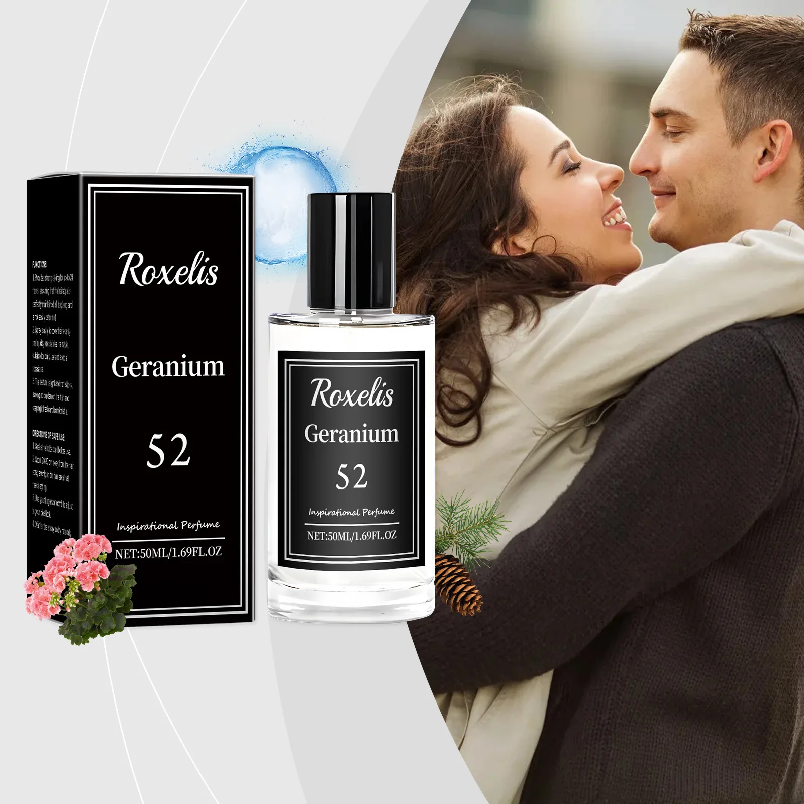 Roxelis 50ml Gentlemen Perfume Lasting Attract Flirting Pheromone Charm Deodorant Romantic Valentine's Day Gift Dating Perfume
Roxelis 50ml Gentlemen Perfume Lasting Attract Flirting Pheromone Charm Deodorant Romantic Valentine's Day Gift Dating Perfume
