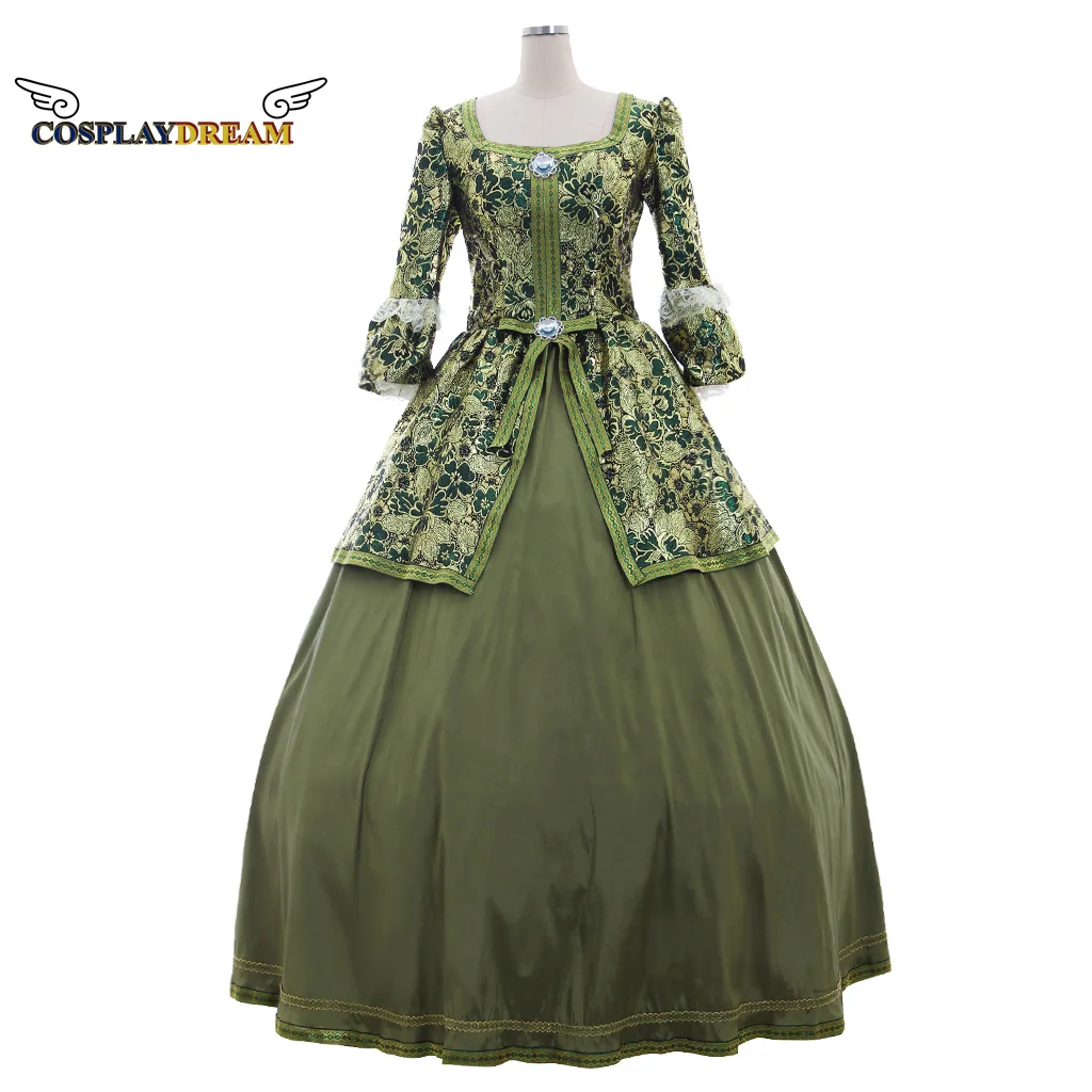 18th Century Victorian Day Dress Medieval Retro Gothic Palace Ball Gown Dress Costume Halloween Carnival Party Dress
18th Century Victorian Day Dress Medieval Retro Gothic Palace Ball Gown Dress Costume Halloween Carnival Party Dress