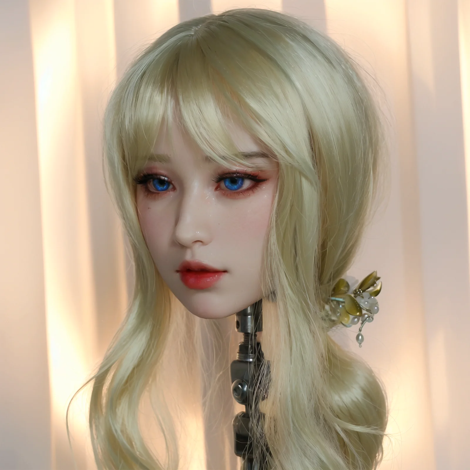 1:1 adult-scale TPE doll with a single head, made of TPE material, artistic cosmetics, male adult toys, simulating a female head
1:1 adult-scale TPE doll with a single head, made of TPE material, artistic cosmetics, male adult toys, simulating a female head