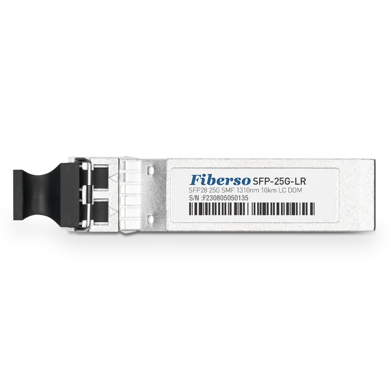 Fiberso SFP28 25G Module LR 10km 1310nm Duplex LC Fiber Optical Transceiver Compatible with Switches
Fiberso SFP28 25G Module LR 10km 1310nm Duplex LC Fiber Optical Transceiver Compatible with Switches