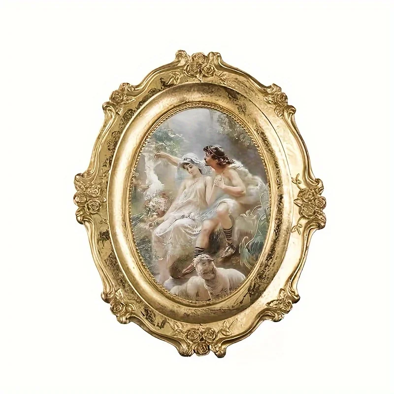 Golden Ovan Retro Photo Frame Picture Frame Tabletop/Wall Hanging Display Home Decor
Golden Ovan Retro Photo Frame Picture Frame Tabletop/Wall Hanging Display Home Decor