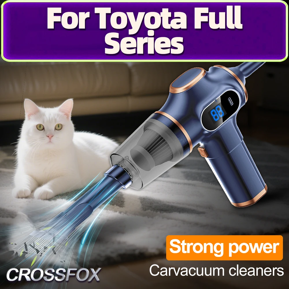 Car Vacuum Cleaner 98000Pa Strong Suction Cordless Handheld Vacuum Cleaners Mini Home Car Dust Blower For Toyota Full Series
Car Vacuum Cleaner 98000Pa Strong Suction Cordless Handheld Vacuum Cleaners Mini Home Car Dust Blower For Toyota Full Series