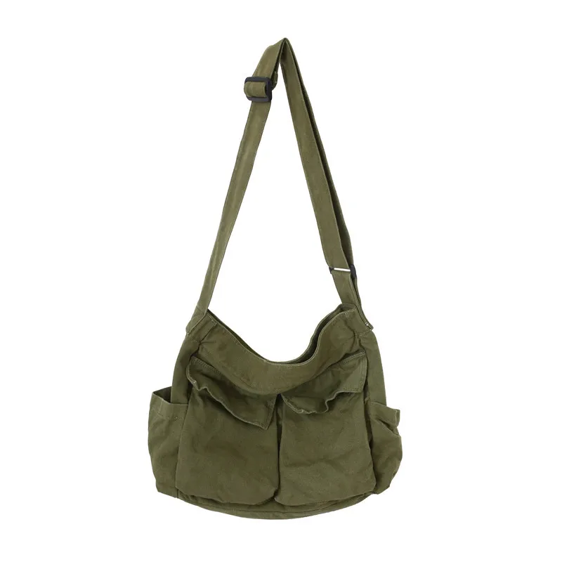 Women's School Messenger Bags Shoulder Bag Teenage Large Capacity Bag Ladies Designer Handbag Armygreen Denim Crossbody Bag
Women's School Messenger Bags Shoulder Bag Teenage Large Capacity Bag Ladies Designer Handbag Armygreen Denim Crossbody Bag