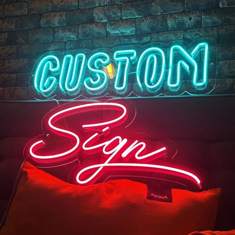 Custom Neon Sign Private Logo Sign Dimmable LED Light for Family Birthday Bar Wedding Party Company Business Logo Night Lights
Custom Neon Sign Private Logo Sign Dimmable LED Light for Family Birthday Bar Wedding Party Company Business Logo Night Lights