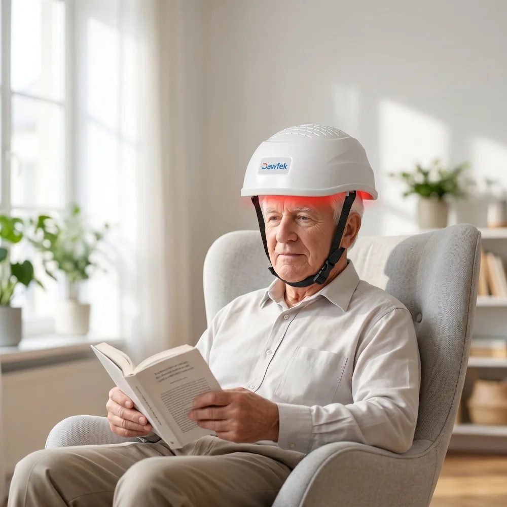 Dawfek Professional 810nm Infrared Light Therapy Brain Photobiomodulation Helmet for Dementia PTSD Anxiety Insomnia 288 Diodes
Dawfek Professional 810nm Infrared Light Therapy Brain Photobiomodulation Helmet for Dementia PTSD Anxiety Insomnia 288 Diodes