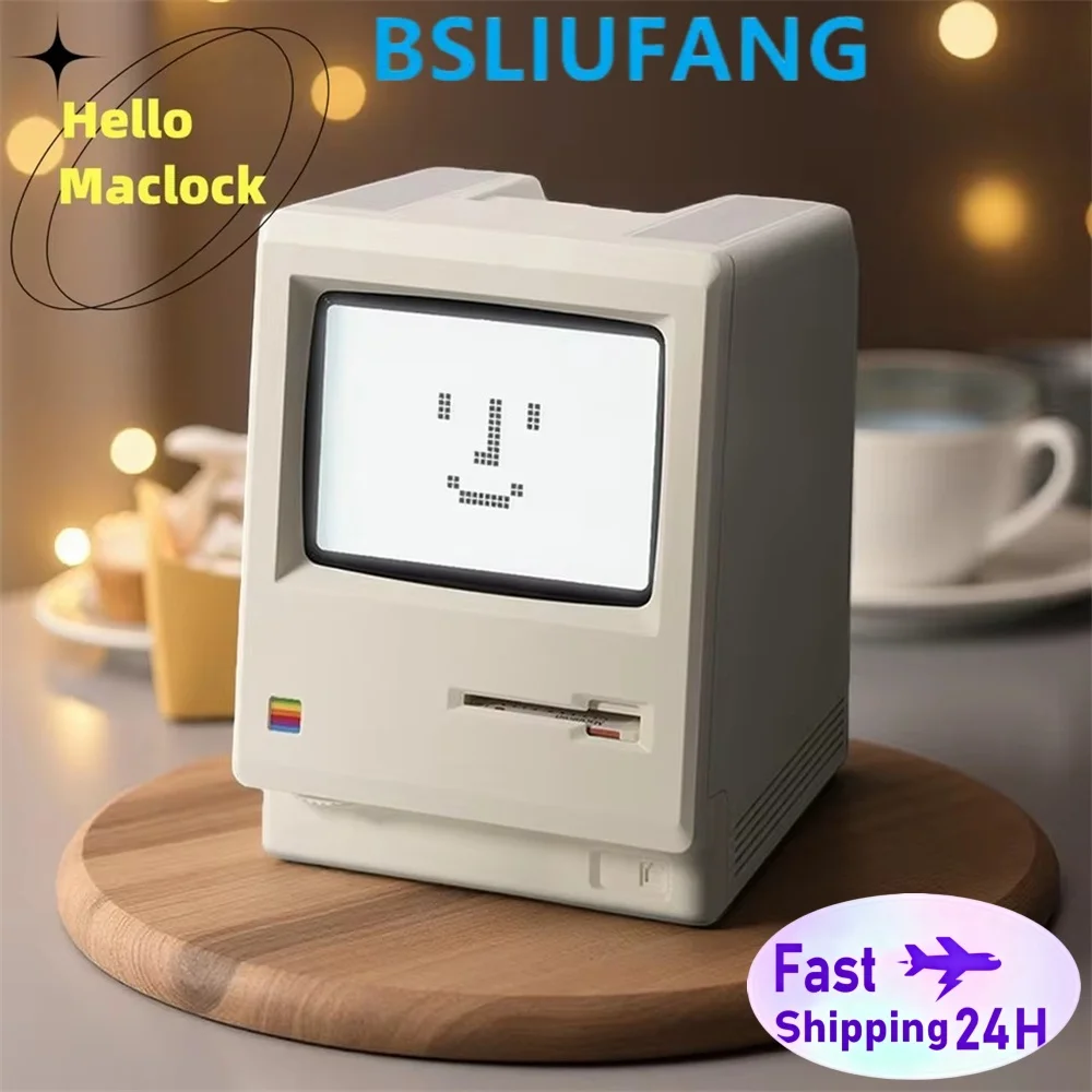 Retro Clock Creativity Maclock Alarm Clock Student Specific Wake Up Artifact Desktop Decor Electronic Display Alarm Clock
Retro Clock Creativity Maclock Alarm Clock Student Specific Wake Up Artifact Desktop Decor Electronic Display Alarm Clock