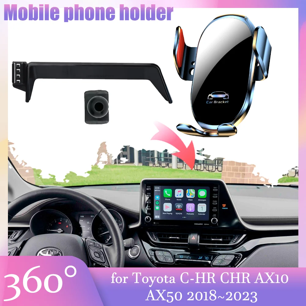 Car Mobile Phone Holder for Toyota C-HR CHR AX10 AX50 2018~2023 2019 GPS Air Vent Cell Clip Base Stand Support Accessorie iPhone
Car Mobile Phone Holder for Toyota C-HR CHR AX10 AX50 2018~2023 2019 GPS Air Vent Cell Clip Base Stand Support Accessorie iPhone