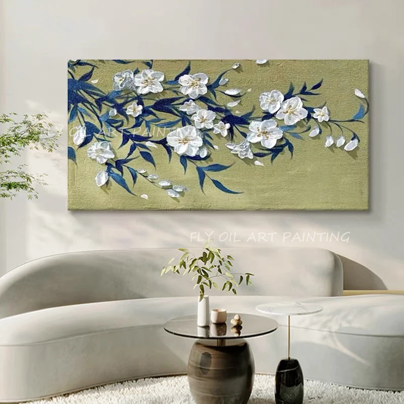 Flower Landscape Picture Large Size Abstract 100% Hand Painted thick canvas large size Oil Painting on Canvas Wall
Flower Landscape Picture Large Size Abstract 100% Hand Painted thick canvas large size Oil Painting on Canvas Wall