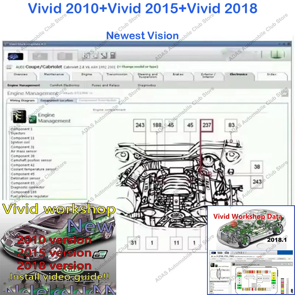 Newest Repair Haynes Pro Automotive Vivid 2018 Workshop Software – Atris-Technik Car Repair Data 10.2 (Europe, 2015-2018 Models)
Newest Repair Haynes Pro Automotive Vivid 2018 Workshop Software – Atris-Technik Car Repair Data 10.2 (Europe, 2015-2018 Models)