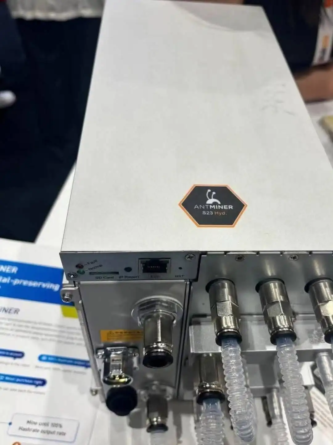 GO‼️‼️Bitmain Antminer S23 HYD 580TH/s Bitcoin Miner | Ultra High Efficiency SHA-256 ASIC Mining Machine | Advanced BTC BCH BSV
GO‼️‼️Bitmain Antminer S23 HYD 580TH/s Bitcoin Miner | Ultra High Efficiency SHA-256 ASIC Mining Machine | Advanced BTC BCH BSV