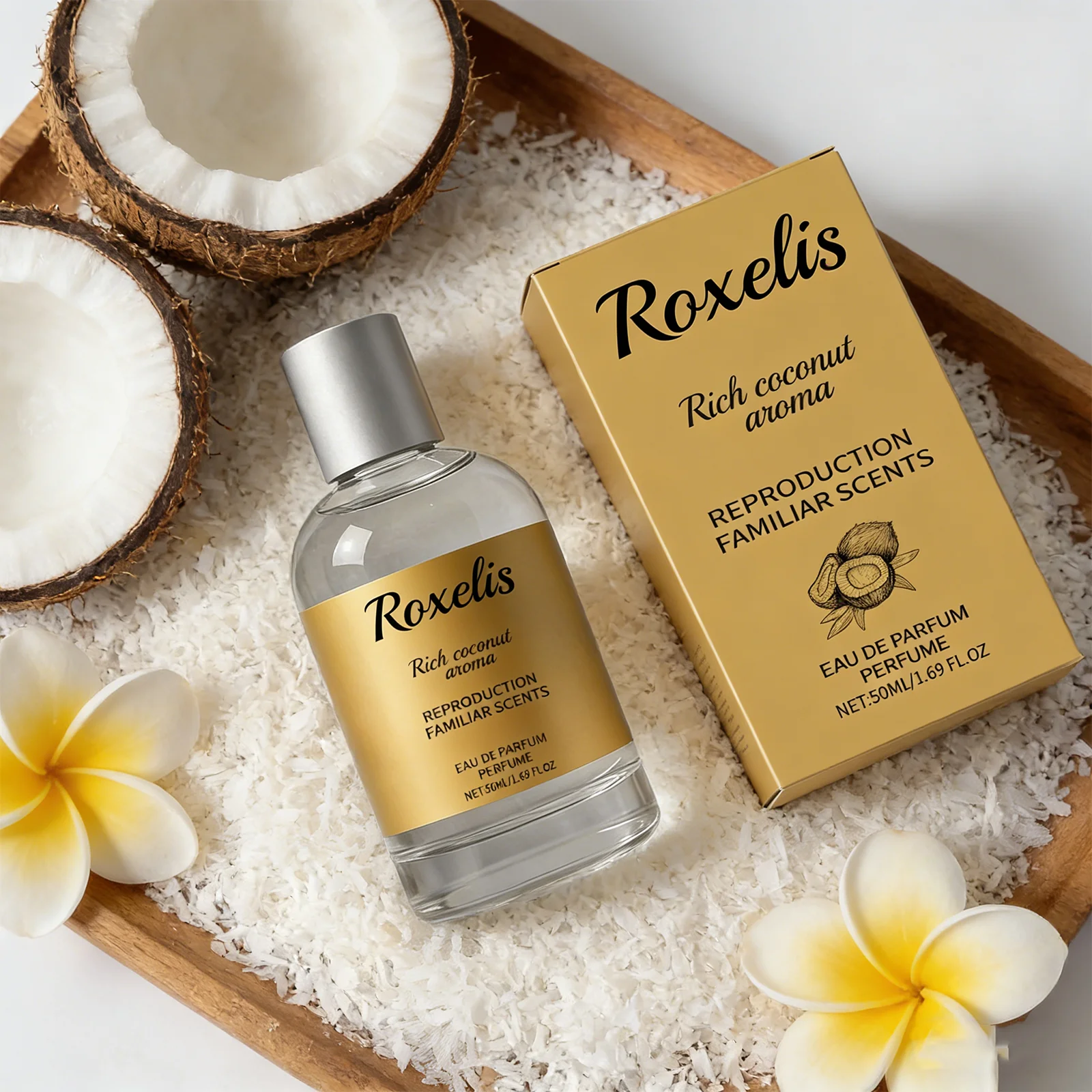 Парфюм ROXELIS 50 мл, стойкий аромат, нежный запах, незаменимый на каждый день, портативный дизайн, комфортная атмосфера кокосовой ароматизации
Парфюм ROXELIS 50 мл, стойкий аромат, нежный запах, незаменимый на каждый день, портативный дизайн, комфортная атмосфера кокосовой ароматизации