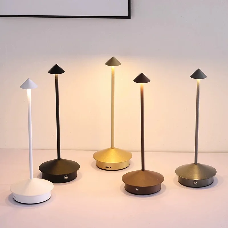 Rechargeable LED Table Lamp Creative Touch Led Hotel Bar Coffee Decorative Desk Lamp Stepless Dimming night light for bedroom
Rechargeable LED Table Lamp Creative Touch Led Hotel Bar Coffee Decorative Desk Lamp Stepless Dimming night light for bedroom