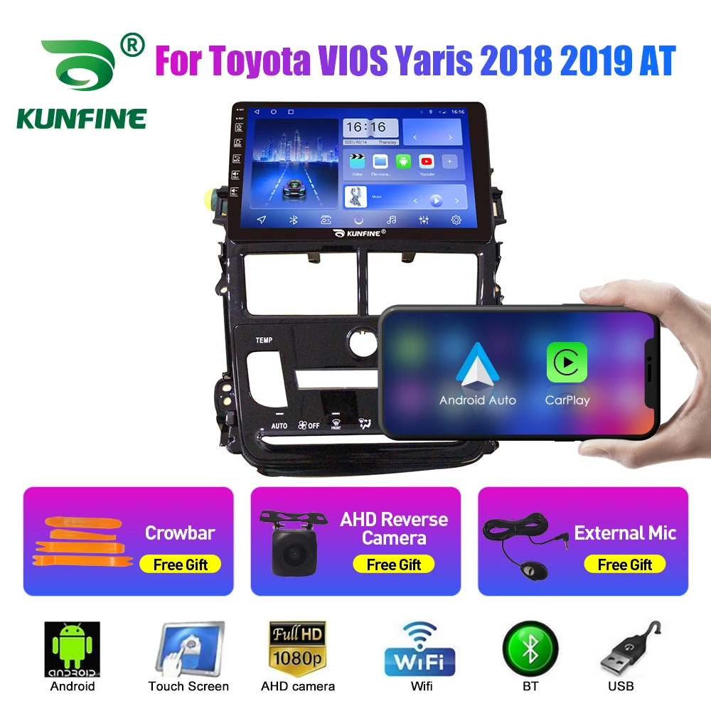 10,33-дюймовый автомобильный радиоприемник для Toyota VIOS Yaris 18-19 2Din Android, восьмиядерный автомобильный стерео DVD, GPS-навигатор, плеер QLED, экран Carplay
10,33-дюймовый автомобильный радиоприемник для Toyota VIOS Yaris 18-19 2Din Android, восьмиядерный автомобильный стерео DVD, GPS-навигатор, плеер QLED, экран Carplay