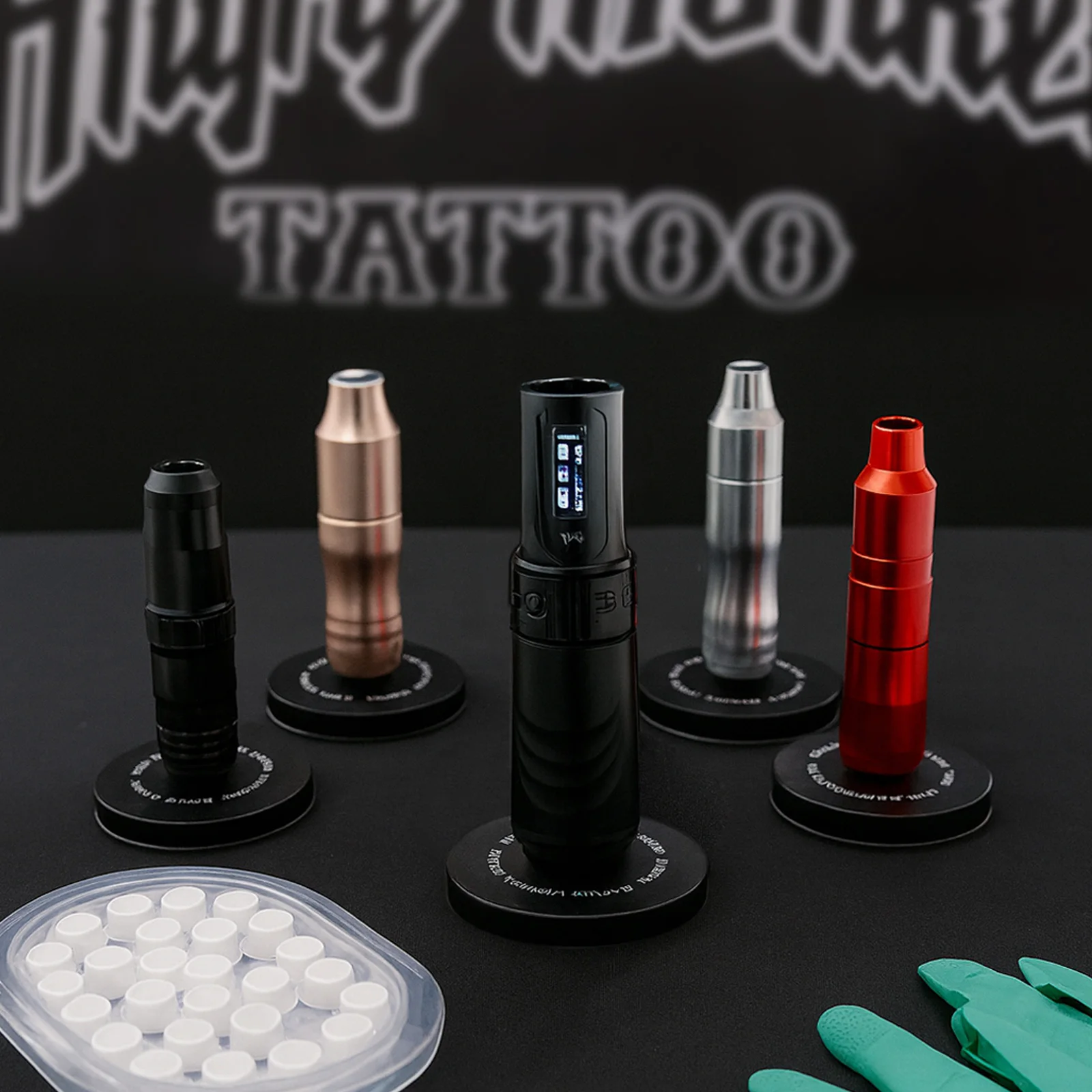 Подставка для ручки для татуировки из твердого алюминиевого сплава-1 шт./2 шт./3 шт. полностью металлический держатель для машин типа ручки для дисплея и организации
Подставка для ручки для татуировки из твердого алюминиевого сплава-1 шт./2 шт./3 шт. полностью металлический держатель для машин типа ручки для дисплея и организации