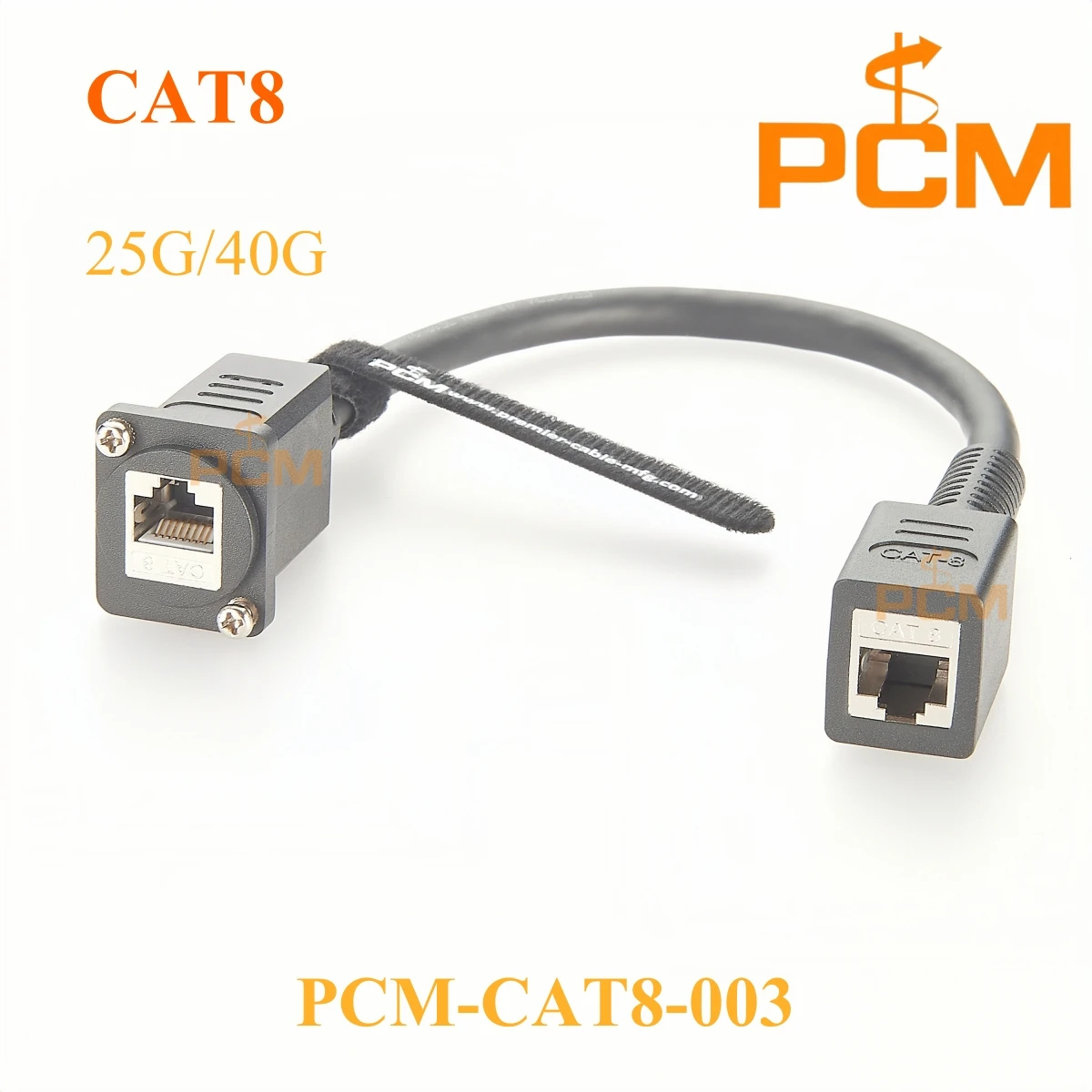 RJ45 D Type Panel Mount Cable Cat8 EtherCon Cable with 40Gbps 2000MHz Bandwidth for Stable Wi-Fi & Internet Connections
RJ45 D Type Panel Mount Cable Cat8 EtherCon Cable with 40Gbps 2000MHz Bandwidth for Stable Wi-Fi & Internet Connections