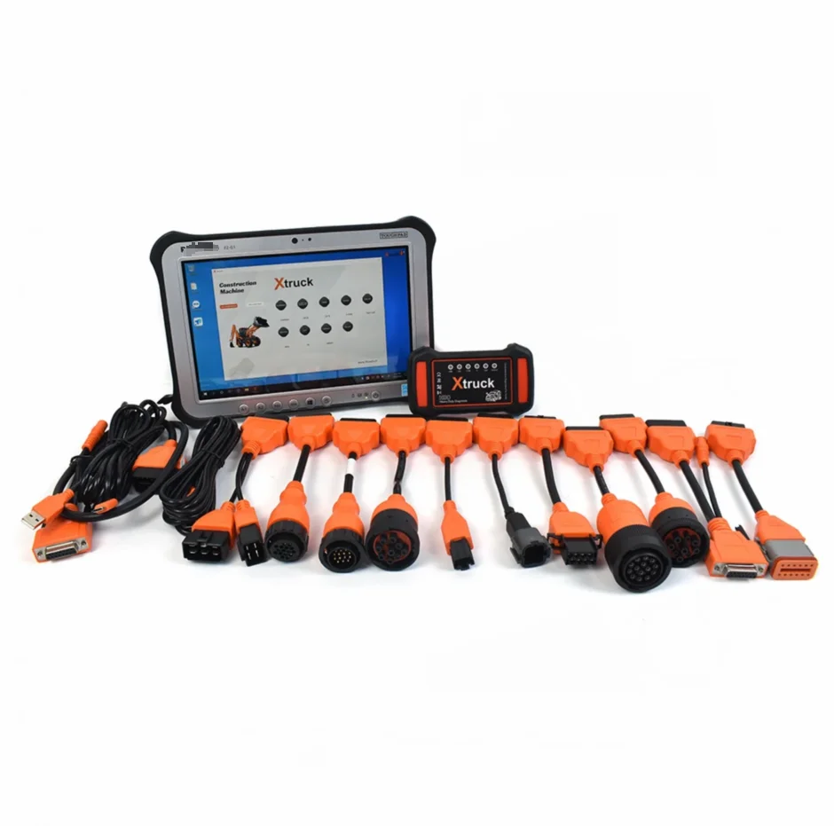 FZ G1 tablet /CF19 Laptop+Y009 HDD Multi-brands Diagnostic Accessories for Heavy Duty Truck Excavator UD/MACK Vehicles Diagnosis
FZ G1 tablet /CF19 Laptop+Y009 HDD Multi-brands Diagnostic Accessories for Heavy Duty Truck Excavator UD/MACK Vehicles Diagnosis