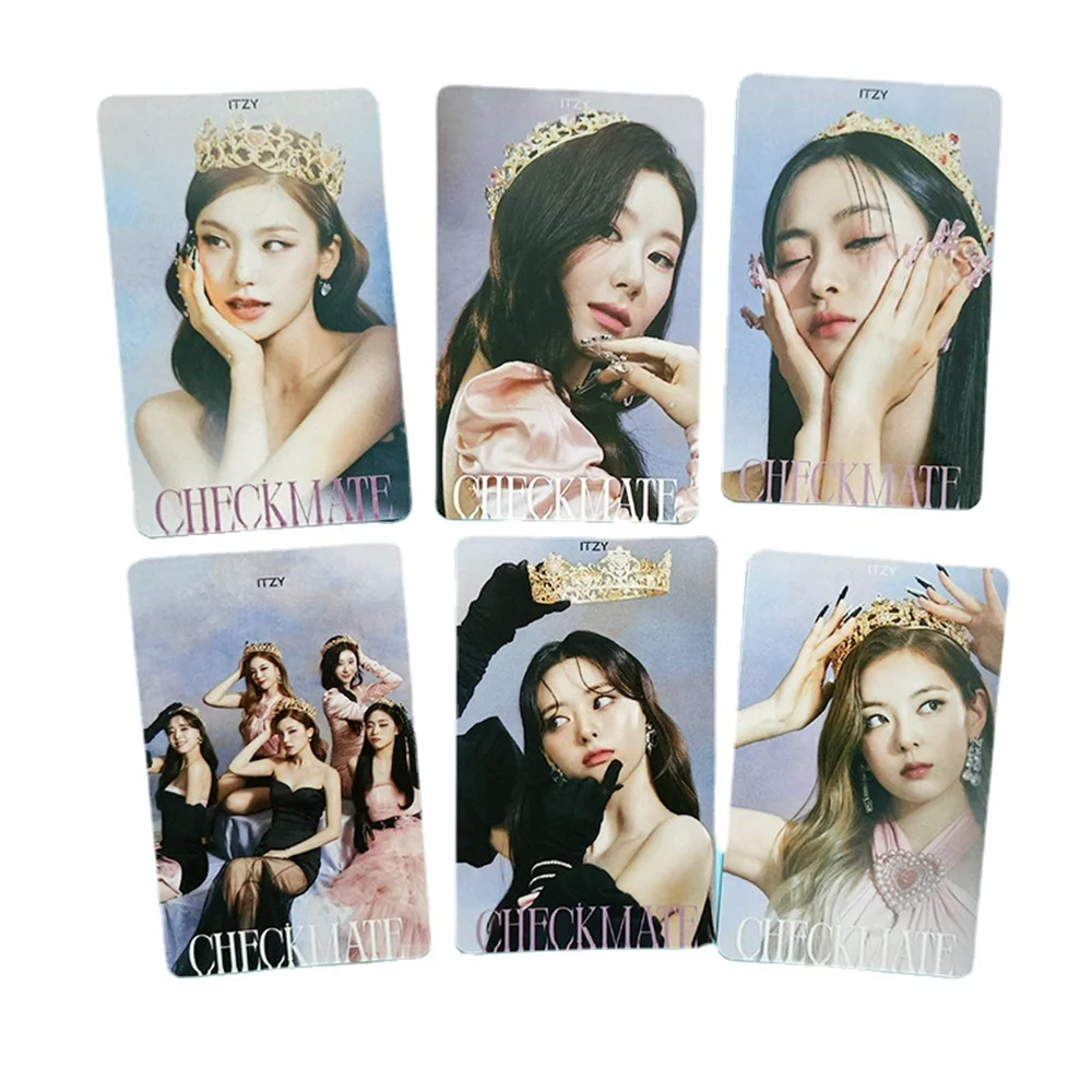 Kpop ITZY New Album CHECKMATE Photocard High-quality Photo Lomo Card Pictures For Fans Gift Collection YEJI LIA RYUJIN YUNA
Kpop ITZY New Album CHECKMATE Photocard High-quality Photo Lomo Card Pictures For Fans Gift Collection YEJI LIA RYUJIN YUNA