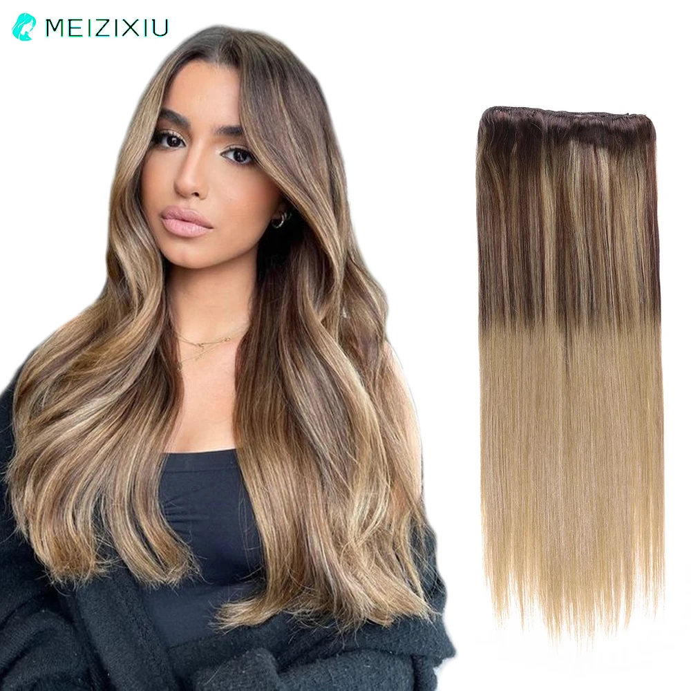 Clip In Hair Extensions Real Remy Hair Brazilian Hair Clip In Human Extensions for Women Add Hair 24 Inch 8Pcs Color mixing 27#
Clip In Hair Extensions Real Remy Hair Brazilian Hair Clip In Human Extensions for Women Add Hair 24 Inch 8Pcs Color mixing 27#