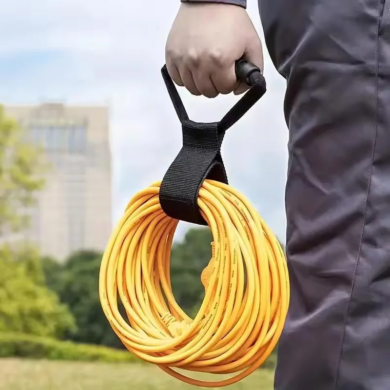 Extension Cord Organizer, Multipurpose Heavy-Duty Storage Strap With Handle, Fit Garages, RV And Boat Storage And Organization
Extension Cord Organizer, Multipurpose Heavy-Duty Storage Strap With Handle, Fit Garages, RV And Boat Storage And Organization